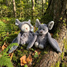 Мишка-летучая мышь Ziggy Bat, 15см